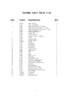 Предварительный просмотр 2 страницы Trac Vac 565C Operating And Assembly Manual