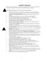 Preview for 2 page of Trac Vac 682-H Operating And Assembly Manual