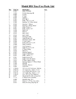 Preview for 4 page of Trac Vac 858-RH Operating And Assembly Manual