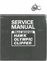 TRAC Daelim Hawk Olympic Clipper Service Manual preview