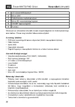 Preview for 20 page of TRAC M4TS FHD Orion Instruction Manual