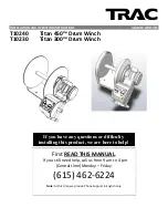 Preview for 1 page of TRAC Titan 300 T10230 Installation And Operating Instructions Manual