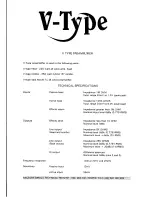 Preview for 3 page of TRACE ELLIOT V-TYPE Service Manual