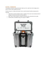 Предварительный просмотр 3 страницы Trace2O AquaSafe WSL50 Instruction Manual