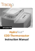 Trace2O HydroTest HTCOD-TR Instruction Manual preview