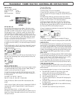 Preview for 1 page of Traceable 5050 Instructions