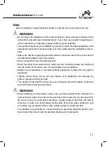 Preview for 11 page of Tracer 1151611 Instructions For Use Manual