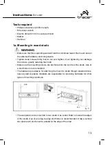 Предварительный просмотр 13 страницы Tracer 1151611 Instructions For Use Manual