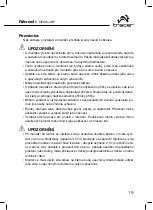 Preview for 19 page of Tracer 1151611 Instructions For Use Manual