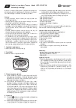 Предварительный просмотр 1 страницы Tracer 47013 Instruction Manual