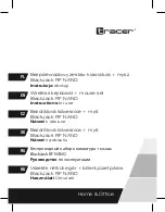 Preview for 1 page of Tracer BlackJack RF NANO Instructions For Use Manual