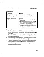 Preview for 21 page of Tracer Flipper RF Instructions For Use Manual