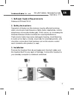 Предварительный просмотр 5 страницы Tracer Heretic 7.1 Instructions For Use Manual