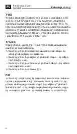 Preview for 6 page of Tracer MusicTube TWS Instructions For Use Manual