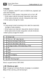 Preview for 10 page of Tracer MusicTube TWS Instructions For Use Manual