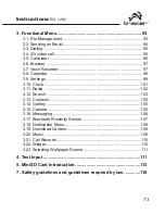 Preview for 73 page of Tracer OXYGEN GS1 Instructions For Use Manual