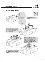 Preview for 11 page of Tracer Projector Ceiling Mount Instructions For Use Manual