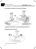 Preview for 12 page of Tracer Projector Ceiling Mount Instructions For Use Manual