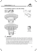 Preview for 17 page of Tracer Projector Ceiling Mount Instructions For Use Manual