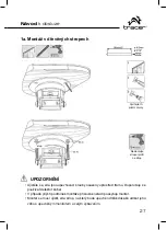 Preview for 27 page of Tracer Projector Ceiling Mount Instructions For Use Manual