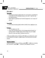 Preview for 10 page of Tracer Ray BT Instructions For Use Manual