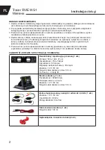 Preview for 2 page of Tracer RVIEW S1 WIRELESS Instruction Manual