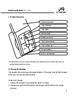 Предварительный просмотр 11 страницы Tracer SHB901BH Instructions For Use Manual