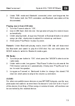 Preview for 13 page of Tracer Splash XXL TWS BT Instructions For Use Manual