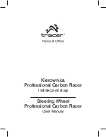 Tracer Steering Wheel Professional Carbon Racer User Manual preview