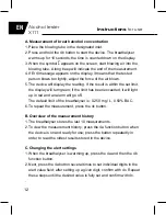 Preview for 12 page of Tracer TRAINN42876 Instructions For Use Manual