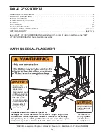 Предварительный просмотр 2 страницы Tracker 755 POWER CAGE SYSTEM User Manual