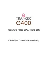 Tracker G400 SERIES Manual preview