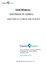 Preview for 1 page of Trackerwave DIGITRACE ID CARD-U User Manual