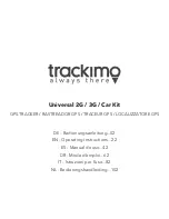 Preview for 1 page of TRACKIMO TRKM002/010 Operating Instructions Manual