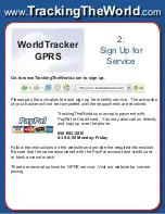 Preview for 3 page of Tracking The World WorldTracker GPRS User Manual