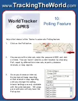 Preview for 13 page of Tracking The World WorldTracker GPRS User Manual