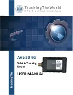 Предварительный просмотр 1 страницы TrackingTheWorld AVL-50 4G User Manual