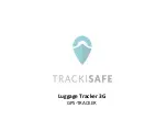 TrackiSafe Luggage Tracker 3G Manual предпросмотр