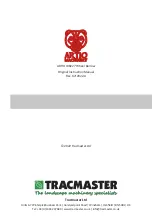 Предварительный просмотр 20 страницы Tracmaster ARTIO WB227 Original Instruction Manual