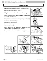 Preview for 8 page of Tracmaster BCS 100cm Operating Instructions Manual