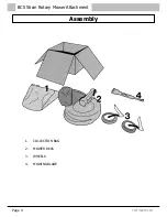 Предварительный просмотр 4 страницы Tracmaster BCS 56cm Rotary Mower Operating Instructions Manual