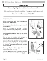 Предварительный просмотр 4 страницы Tracmaster BCS Snow Blower Operating Instructions Manual