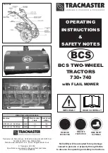 Preview for 1 page of Tracmaster BCS730 Operating Instructions & Safety Notes