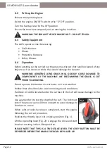 Preview for 14 page of Tracmaster CAMON LA25 Original Instruction Manual