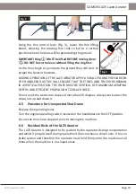 Preview for 15 page of Tracmaster CAMON LA25 Original Instruction Manual