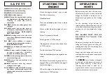 Preview for 2 page of Tracmaster CAMON LS17 Operating Instructions & Safety Notes