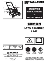 Tracmaster CAMON LS42 Operating Instructions & Safety Notes предпросмотр