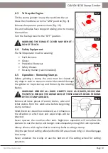 Preview for 15 page of Tracmaster Camon SG30 Original Instruction Manual