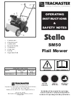 Preview for 1 page of Tracmaster Stella SM50 Operating Instructions & Safety Notes