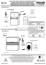 Tracon Electric BELLW Series User Manual предпросмотр